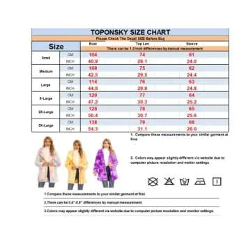 TOPONSKY Faux Fur Winter Coat – Stylish Warmth for Parties