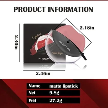 DAGEDA 3 Colors Matte Lipstick Set for Effortless Beauty