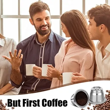 Didaey Reusable Espresso Capsules for Nespresso Machines