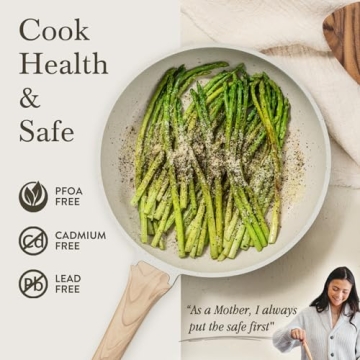 CAROTE Non-stick Cookware Set 11 pcs, Eco-Friendly and Versatile