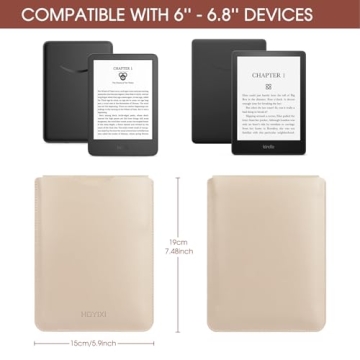 Protective HoYiXi Sleeve for 6.8" Kindle Paperwhite