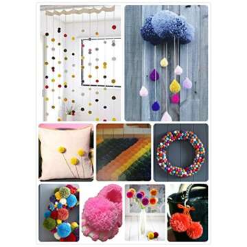 Stark Pompom Maker Set for DIY Crafts and Decor