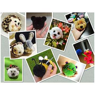 Stark Pompom Maker Set for DIY Crafts and Decor