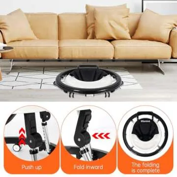 Wismind Baby Walker 9 Adjustable Heights Safe and Portable