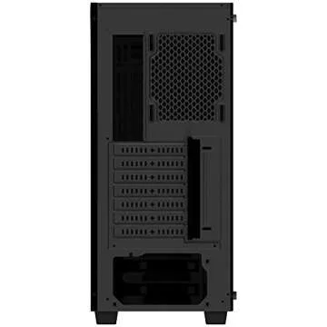 GIGABYTE C200 Glass - Black Mid Tower PC Gaming Case, Tempered Glass, PSU Shroud (GB-C200G)