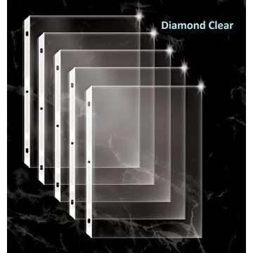 25 Clear Heavyweight Sheet Protectors by GOLD SEAL
