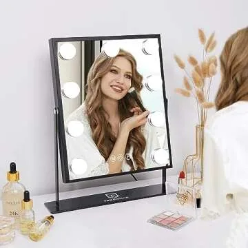 FENCHILIN Hollywood Mirror with Smart Touch Control - Perfect Vanity Mirror