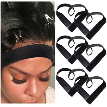 BEPARTNER Melting Elastic Wig Bands for Lace Frontal - Edge Wrap to Lay Hairline | Front Laying Stra...