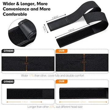 Top Melting Elastic Wig Bands for Lace Frontal Wigs