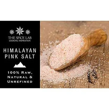 Spice Lab Himalayan Pink Salt - 2.75 Tub - Gourmet Red Mineral Enriched Salt