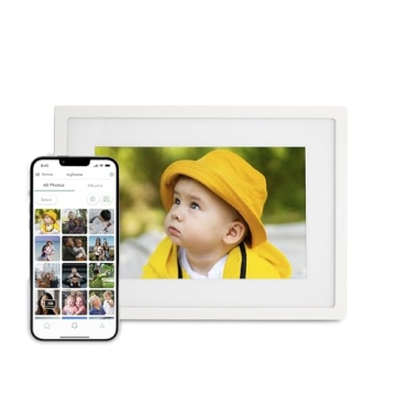 Skylight Digital Picture Frame - WiFi Enabled Touch Screen 10 Inch
