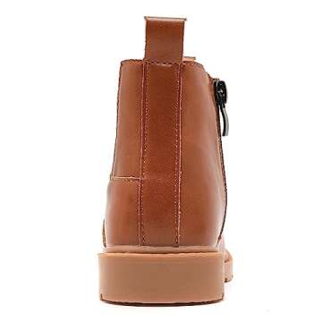 DADAWEN Waterproof Outdoor Ankle Boots for Kids