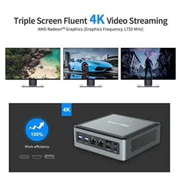MINISFORUM HM80 Mini PC: Ryzen 7, 16G RAM, 512G SSD