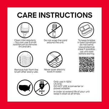 REVLON Salon One-Step Original 1.0 Hair Dryer and Volumizer Hot Air Brush, Teal - Diffuser, Ionic Technology, Adjustable Heat Settings, Cool Tip, Dryer Attachment