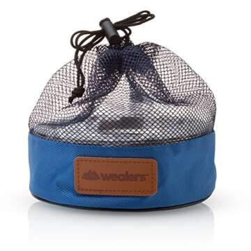 Stainless Steel Portable Bowl Set - Ideal for Outdoor Activities