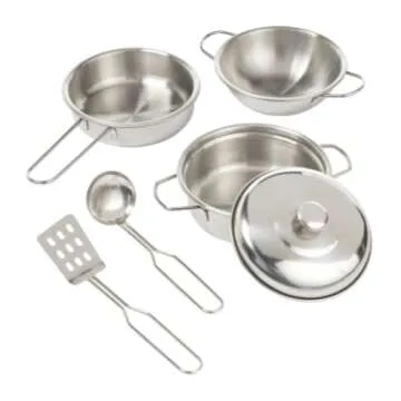 HearthSong Wooden Mud Kitchen for Creative Sensory Play