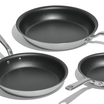 Made In ProCoat Non Stick Frying Pan Set - 3 Piece Set