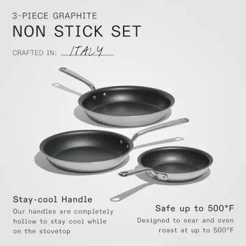 Made In ProCoat Non Stick Frying Pan Set - 3 Piece Set