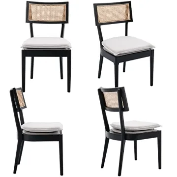 Stylish Rattan Dining Chairs Set for Elegant Dining Spaces