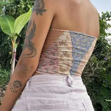 Women Y2K Lace Strapless Tube Top Off Shoulder Slim Fit Crop Tops Aesthetic Backless Low Cut Tank Cami Streetwear