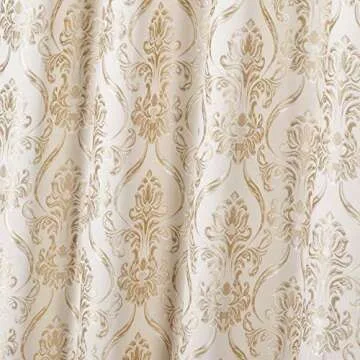 Luxury 4 Piece Curtain Set with Valance and Sheer