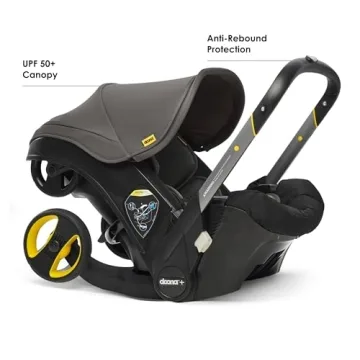 Doona Car Seat Stroller All-in-One Travel System Greyhound