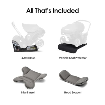 Doona Car Seat Stroller All-in-One Travel System Greyhound