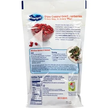 Ocean Spray Craisins Dried Cranberries Sweet and Tart