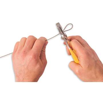 Universal CableTether - Cable Tethers 14" (100 Pack) - Heavy Duty, Adjustable, Pre-Assembled, Tamper-Resistant - Secure Conference Room Computer Display Adapters and Mac Adapters