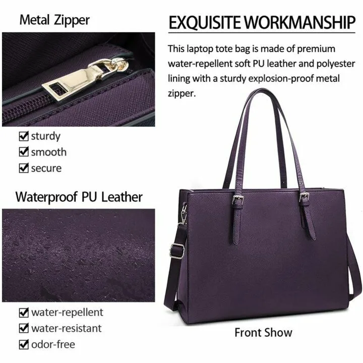 Lightweight 15.6 Inch Laptop Bag for Women