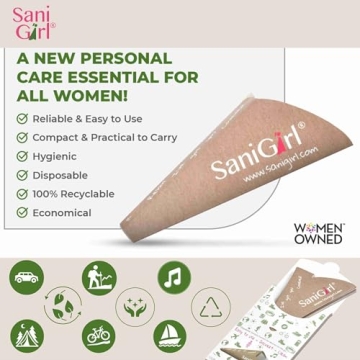 SaniGirl Disposable Pee Funnel for Women | Travel Essential