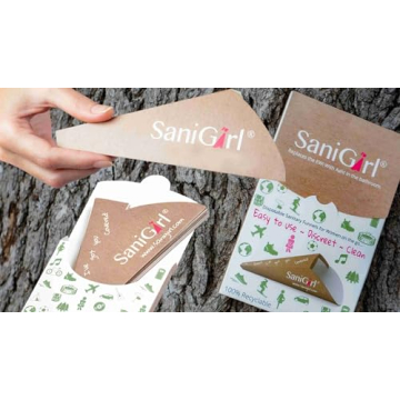 SaniGirl Disposable Pee Funnel for Women | Travel Essential