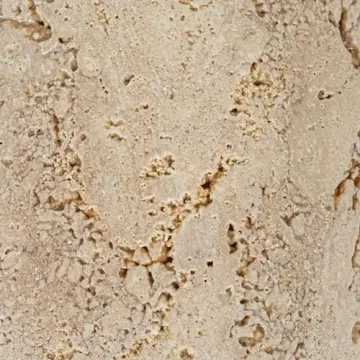 Natural Travertine Wave Bookends Set of 2 Elegant Decor