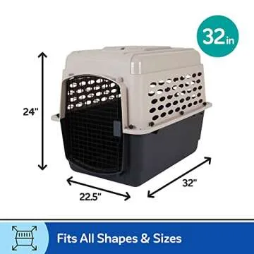 Petmate Vari Dog Kennel - Portable & Airline-Friendly