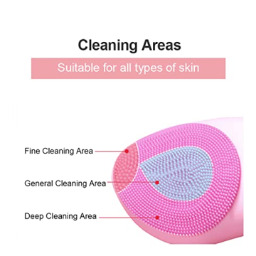 Tebbs Facial Cleaning Brush for Deep Cleansing and Massage