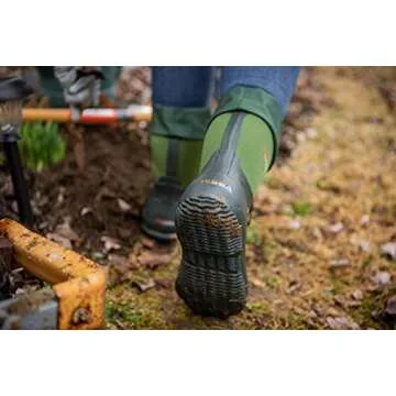 HISEA Ankle High Neoprene Garden Boots for All Seasons