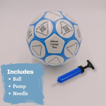 Jesus Loves You Soccer Ball - Unique Sports Ministry Gift