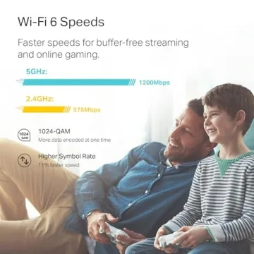 TP-Link Deco WiFi 6 Mesh System(Deco X20) - Covers up to 5800 Sq.Ft. , Replaces Wireless Routers and Extenders(3-Pack, 6 Ethernet Ports in total, supports Wired Ethernet Backhaul)