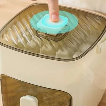 2025 Portable Ice Maker with Ice Bin Fast Compact Design