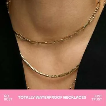 Hey Harper Gold Necklace - Waterproof & Trendy Jewelry