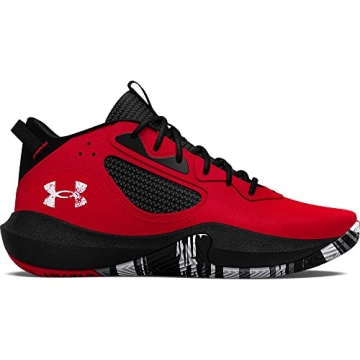 Under Armour Lockdown 6 Basketball Shoe - Red, 9.5 US