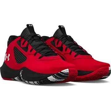 Under Armour Lockdown 6 Basketball Shoe - Red, 9.5 US