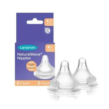Infant Fast Flow Nipple Set - Promotes Natural Feeding