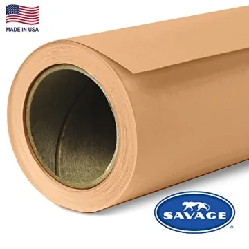 Savage Seamless Paper Backdrop Beige - 53x36FT for Photography