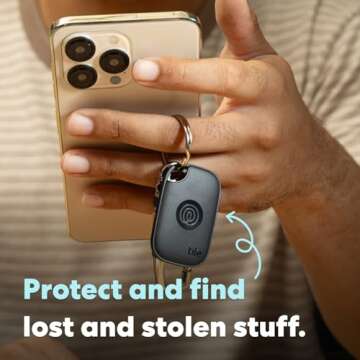 Tile by Life360 Pro (2024) - Powerful Bluetooth Tracker, Key Finder and Item Locator for Keys Bags, ...