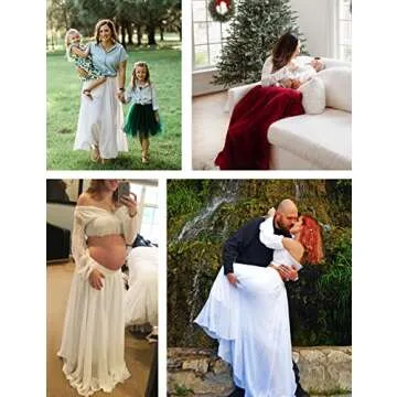 v28 Women's Flowy Maxi Skirt - Chic and Comfortable Style