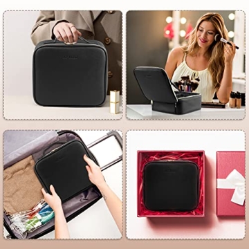 AZ GOGO Lighted Makeup Bag for Travel & Organization