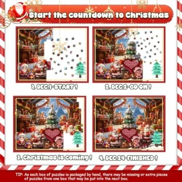 Advent Calendar Jigsaw Puzzle 2024 - Family Fun