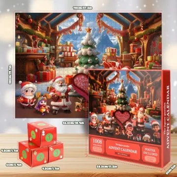 Advent Calendar Jigsaw Puzzle 2024 - Family Fun