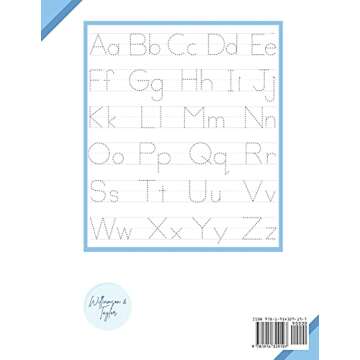 Handwriting Practice Paper for Kids: 100 Blank Pages of Kindergarten Writing Paper with Wide Lines